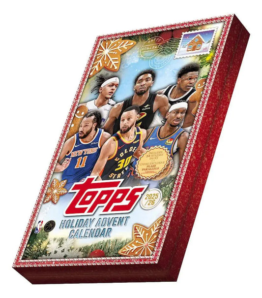 2025-26 Topps Basketball Countdown Calendar