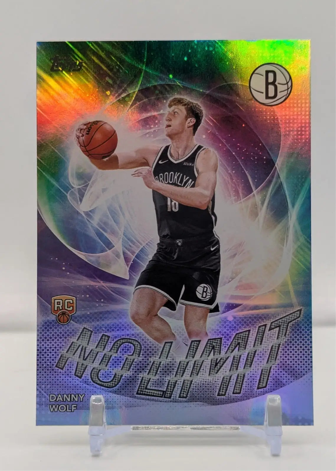2025-26 Topps Basketball Danny Wolf No Limit FOIL #NL-27 RC - Basketball Card Single