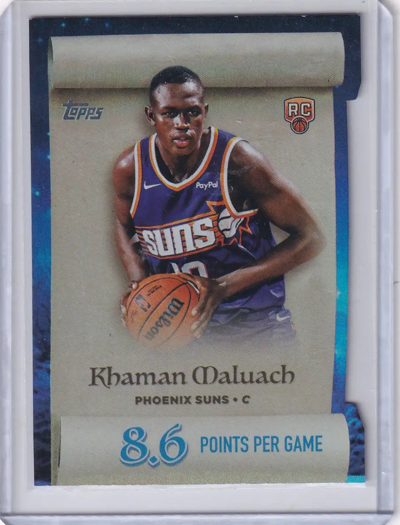 2025-26 Topps Basketball Making the List #ML-10 Khaman Maluach - Phoenix Suns - Basketball Card Single