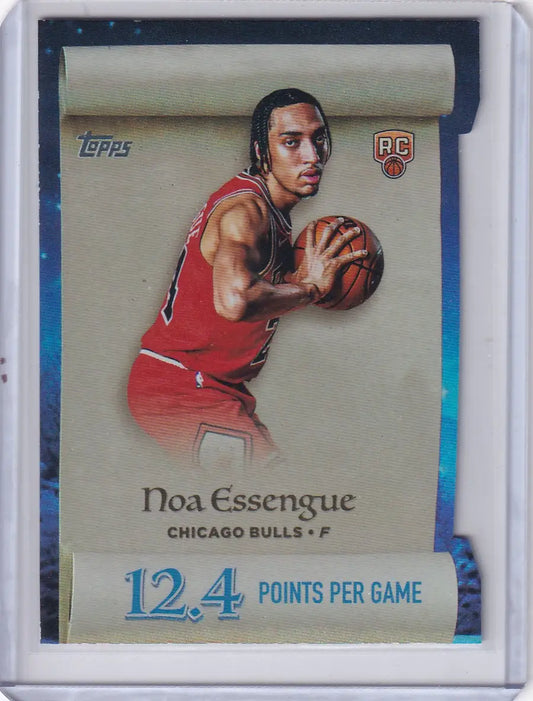 2025-26 Topps Basketball Making the List #ML-12 Noa Essengue - Chicago Bulls - Basketball Card Single