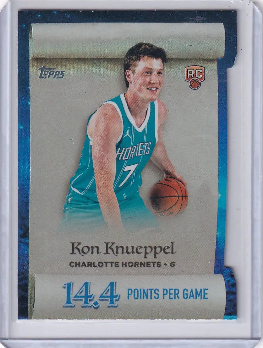 2025-26 Topps Basketball Making the List #ML-4 Kon Knueppel - Charlotte Hornets - Basketball Card Single