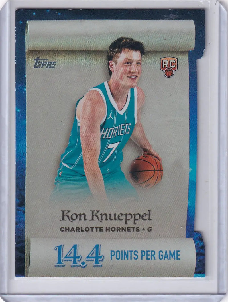 2025-26 Topps Basketball Making the List #ML-4 Kon Knueppel - Charlotte Hornets - Basketball Card Single