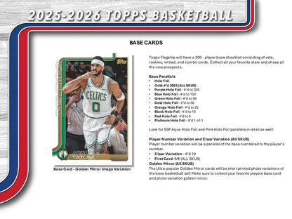 2025-26 Topps Basketball Mega Box | Columbia Sports Cards - Sports Card Hobby Boxes