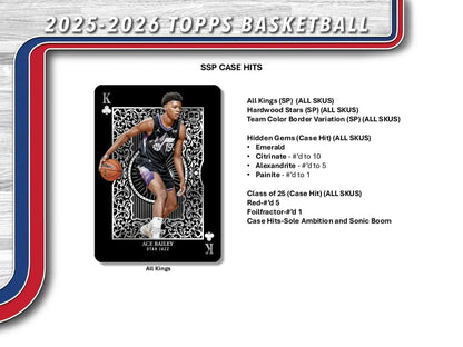 2025-26 Topps Basketball Mega Box | Columbia Sports Cards - Sports Card Hobby Boxes