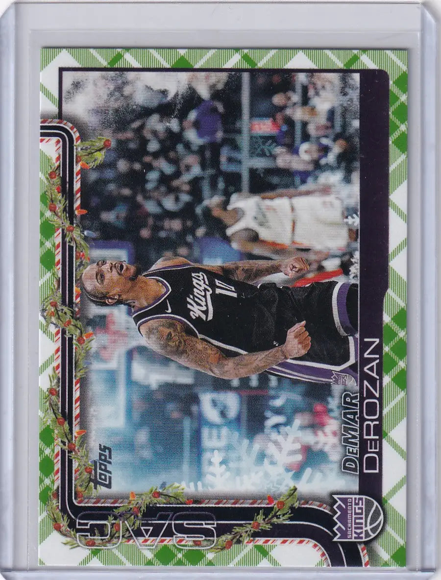 2025-26 Topps Basketball Plaid #H129 DeMar DeRozan - Sacramento Kings - Basketball Card Single