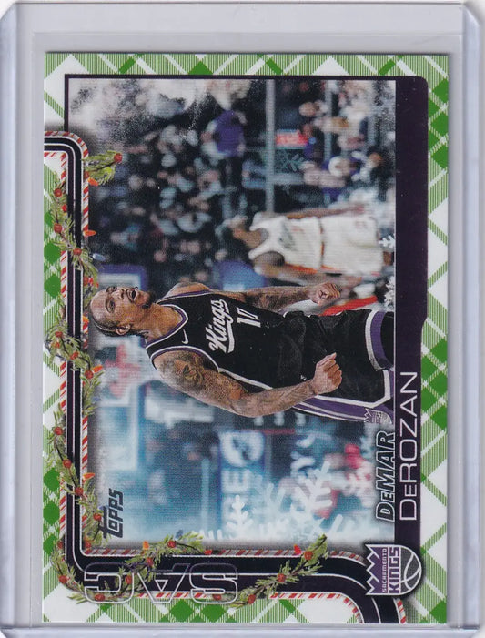 2025-26 Topps Basketball Plaid #H129 DeMar DeRozan - Sacramento Kings - Basketball Card Single