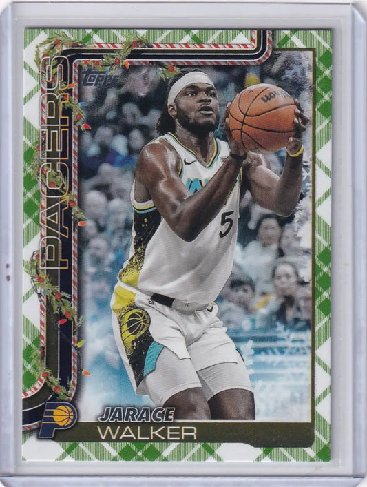 2025-26 Topps Basketball Plaid #H41 Jarace Walker - Indiana Pacers