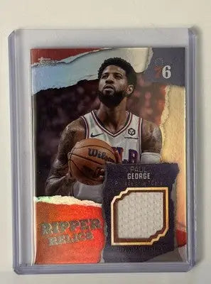 2025-26 Topps Basketball Ripper Relics Paul George Game Used Relic RR-PG - Basketball Card Single