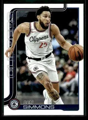 2025-26 Topps Ben Simmons #147 Base Los Angeles Clippers - Basketball Card Single