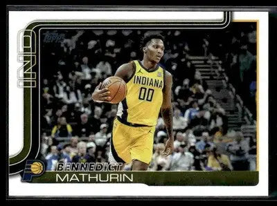 2025-26 Topps Bennedict Mathurin #48 Indiana Pacers