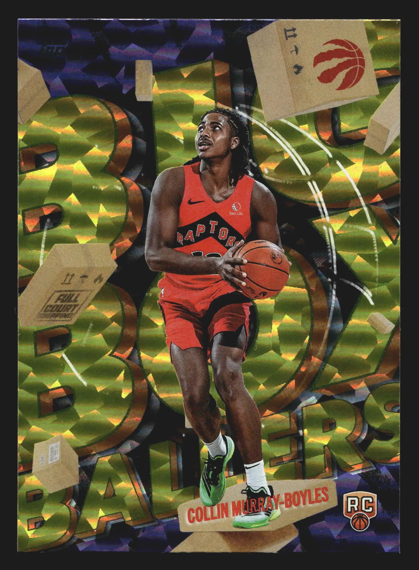 2025-26 Topps Big Box Ballers Collin Murray-Boyles #BB-9 RC Raptors - Basketball Card Single