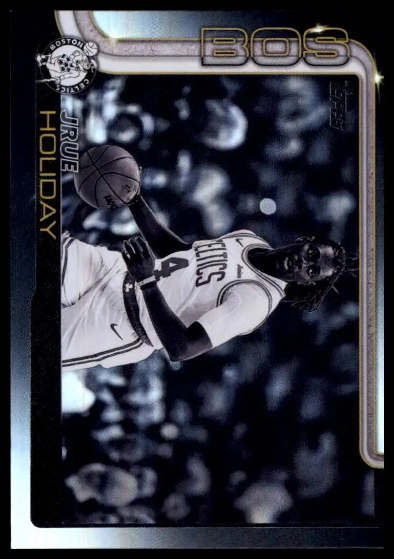 2025-26 Topps Blackout Jrue Holiday #7 Boston Celtics Basketball Card NBA Sports - Basketball Card Single