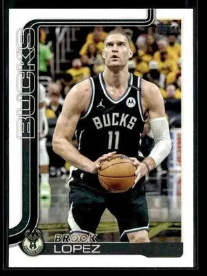 2025-26 Topps Brook Lopez #58 Base Milwaukee Bucks