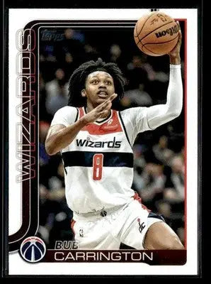 2025-26 Topps Bub Carrington #97 Washington Wizards