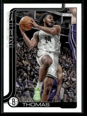 2025-26 Topps Cam Thomas #11 Brooklyn Nets