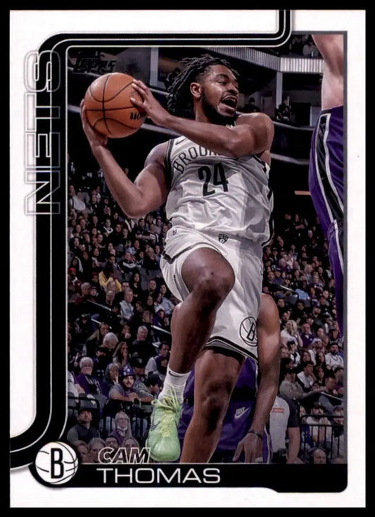 2025-26 Topps Cam Thomas #11 Brooklyn Nets Basketball Card NBA Sports