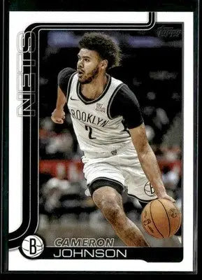 2025-26 Topps Cameron Johnson #13 Base Brooklyn Nets - Basketball Card Single