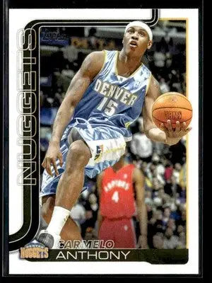 2025-26 Topps Carmelo Anthony #256 Denver Nuggets