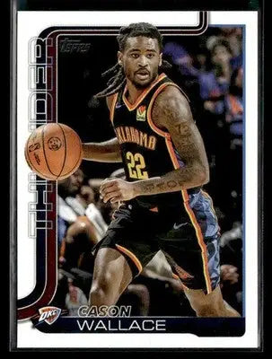 2025-26 Topps Cason Wallace #119 Oklahoma City Thunder