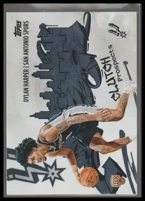 2025-26 Topps #CC-2 Dylan Harper Clutch City Prospects