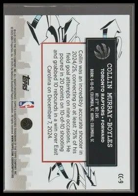 2025-26 Topps #CC-2 Dylan Harper Clutch City Prospects - Basketball Card Single