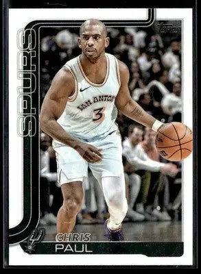 2025-26 Topps Chris Paul #198 San Antonio Spurs
