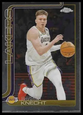 2025-26 Topps Chrome #130 Dalton Knecht