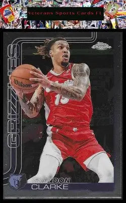2025-26 Topps Chrome #133 Brandon Clarke - Basketball Card Single