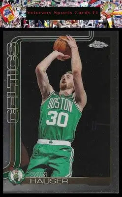 2025-26 Topps Chrome #14 Sam Hauser
