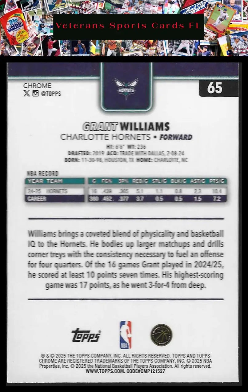 2025-26 Topps Chrome #143 Kentavious Caldwell-Pope - Basketball Card Single