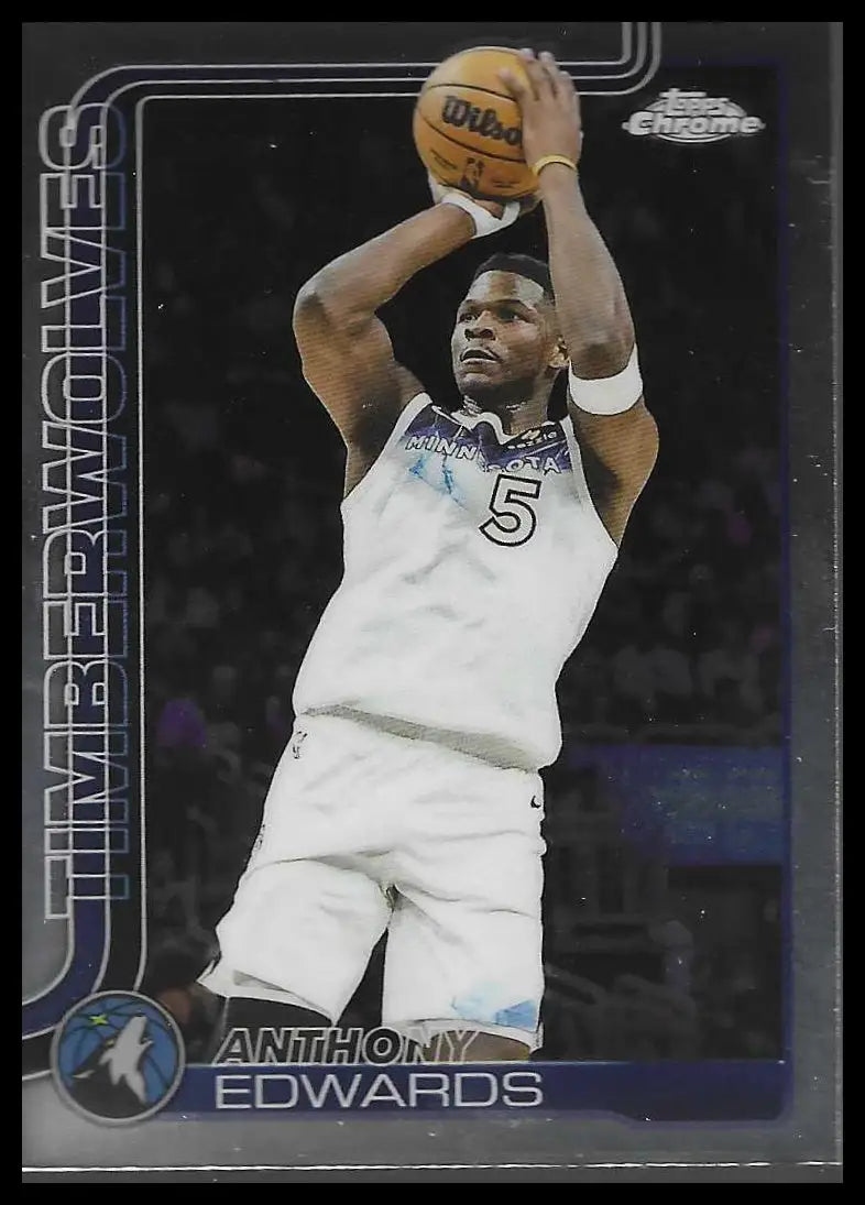 2025-26 Topps Chrome #150 Shaedon Sharpe - Basketball Card Single