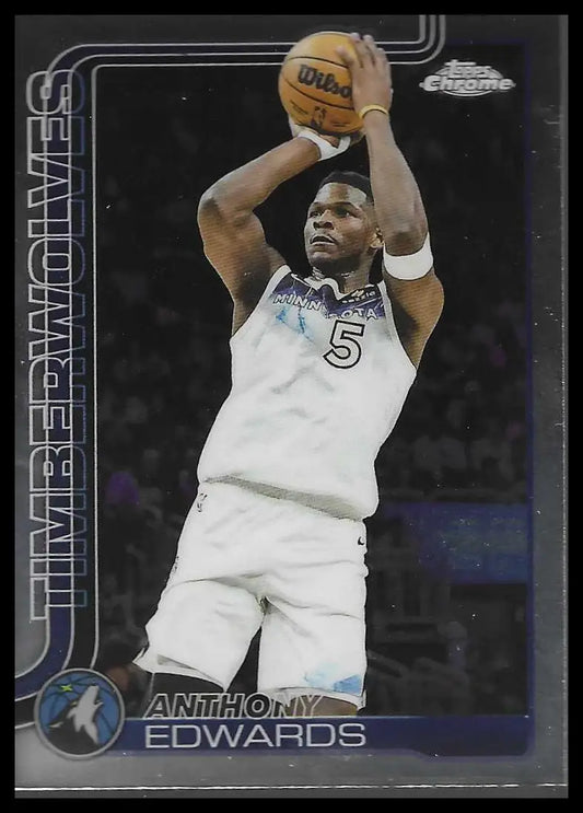 2025-26 Topps Chrome #150 Shaedon Sharpe - Basketball Card Single
