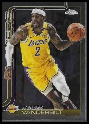2025-26 Topps Chrome #154 Jarred Vanderbilt