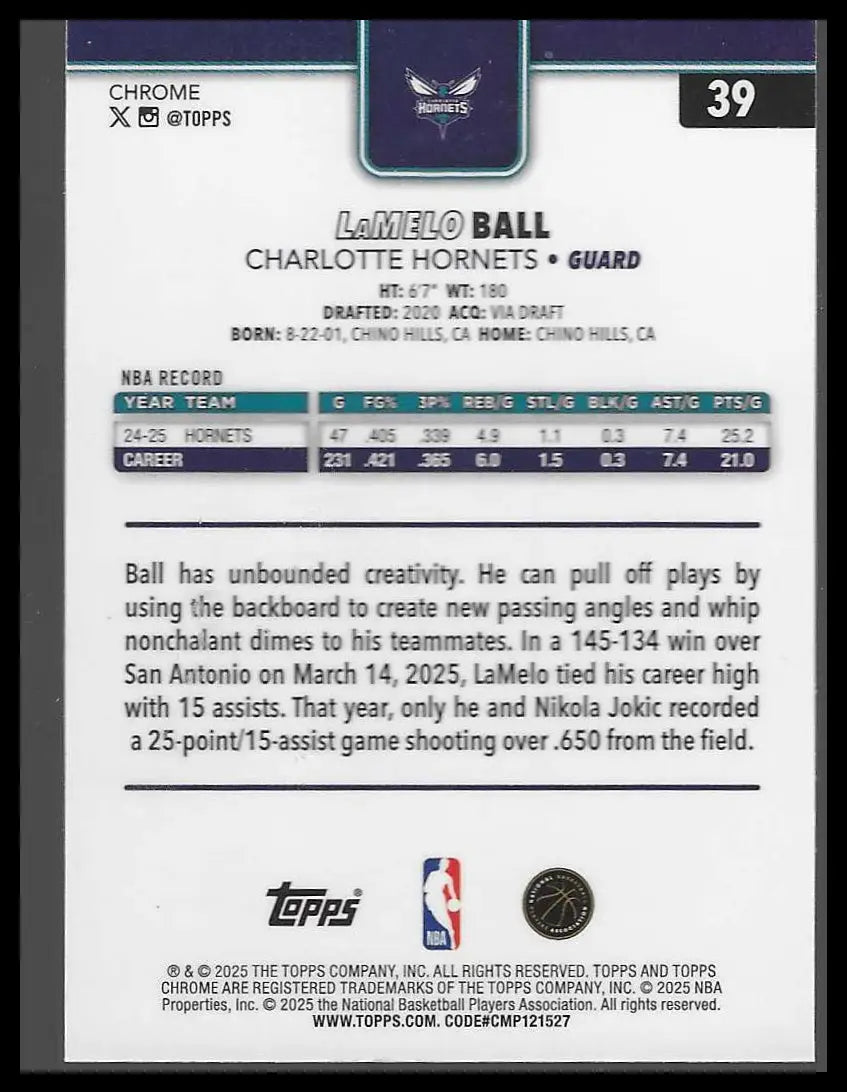 2025-26 Topps Chrome #154 Jarred Vanderbilt - Basketball Card Single