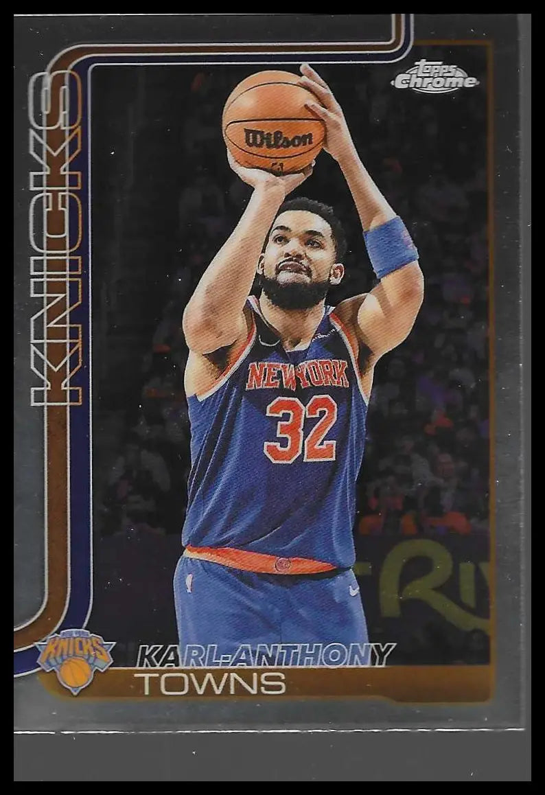 2025-26 Topps Chrome #171 Paul George - Basketball Card Single
