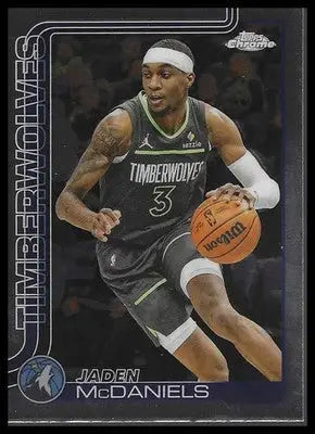 2025-26 Topps Chrome #176 Jaden McDaniels