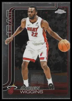 2025-26 Topps Chrome #180 Andrew Wiggins