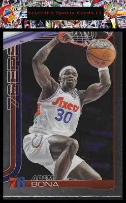 2025-26 Topps Chrome #183 Adem Bona