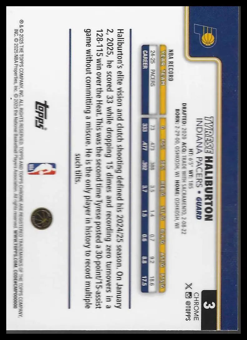 2025-26 Topps Chrome #187 Jalen Williams - Basketball Card Single