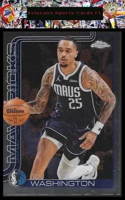 2025-26 Topps Chrome #19 P.J. Washington