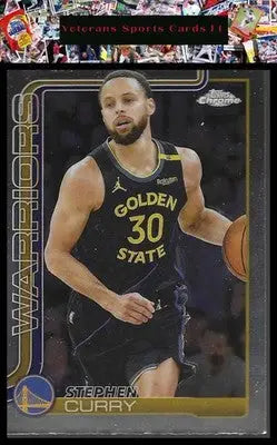 2025-26 Topps Chrome #201 Stephen Curry