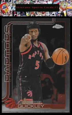2025-26 Topps Chrome #212 Immanuel Quickley