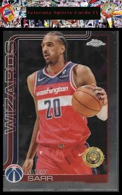 2025-26 Topps Chrome #218 Alex Sarr