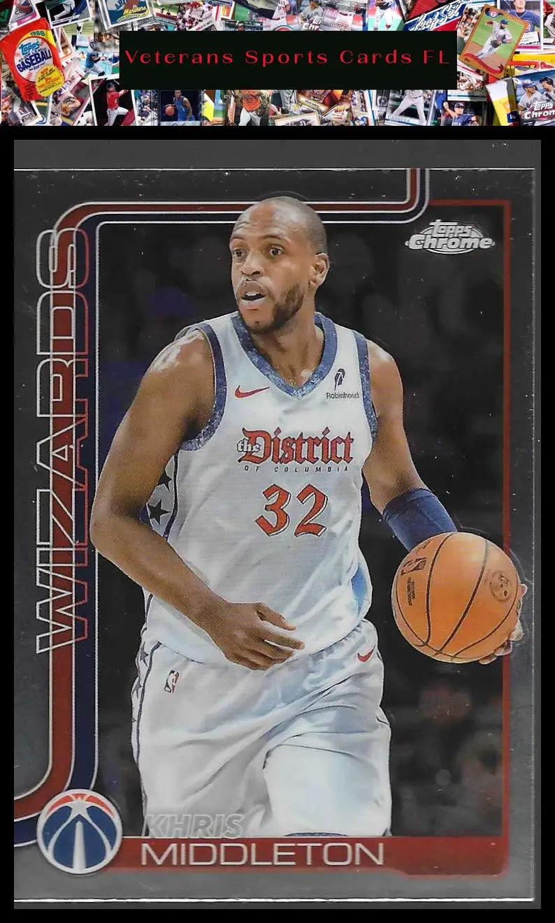 2025-26 Topps Chrome #218 Alex Sarr - Basketball Card Single