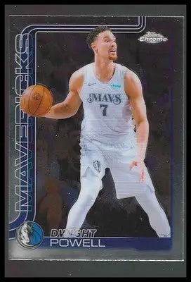 2025-26 Topps Chrome #223 Dwight Powell Dallas Mavericks - Basketball Card Single