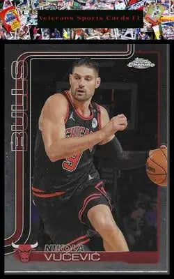2025-26 Topps Chrome #24 Nikola Vučević
