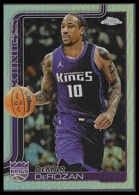 2025-26 Topps Chrome #240 DeMar DeRozan Refractor