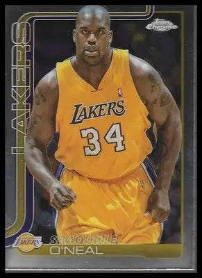2025-26 Topps Chrome #242 Shaquille O’Neal