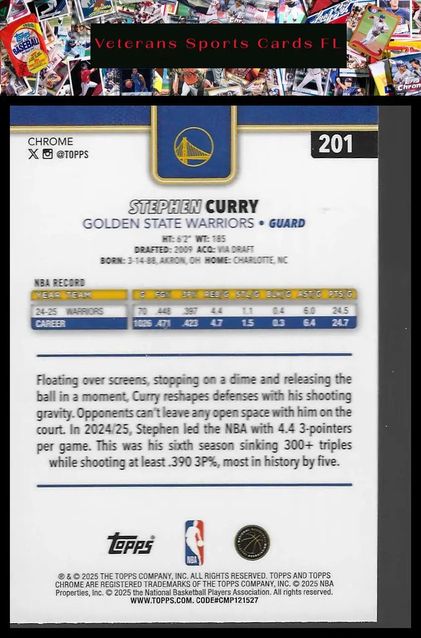 2025-26 Topps Chrome #274 Nique Clifford - Basketball Card Single