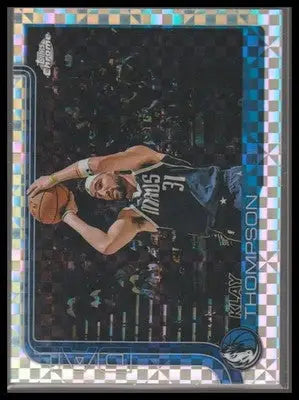 2025-26 Topps Chrome #42 Klay Thompson X-Fractor Mavs